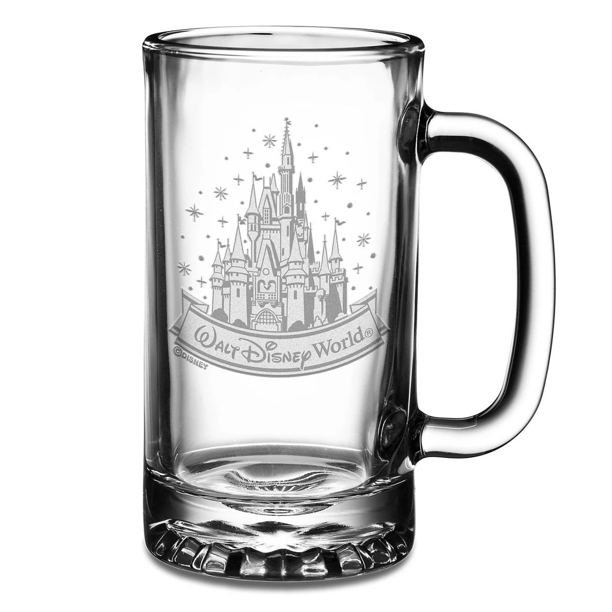 Disney Arribas Tankard Glass - Cinderella Castle - Walt Disney World 1 Disney Arribas Tankard Glass - Cinderella Castle - Walt Disney World