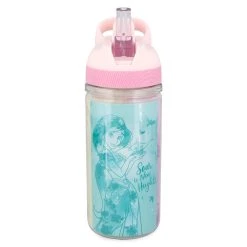Disney Water Bottle With Straw - Princess Quotes