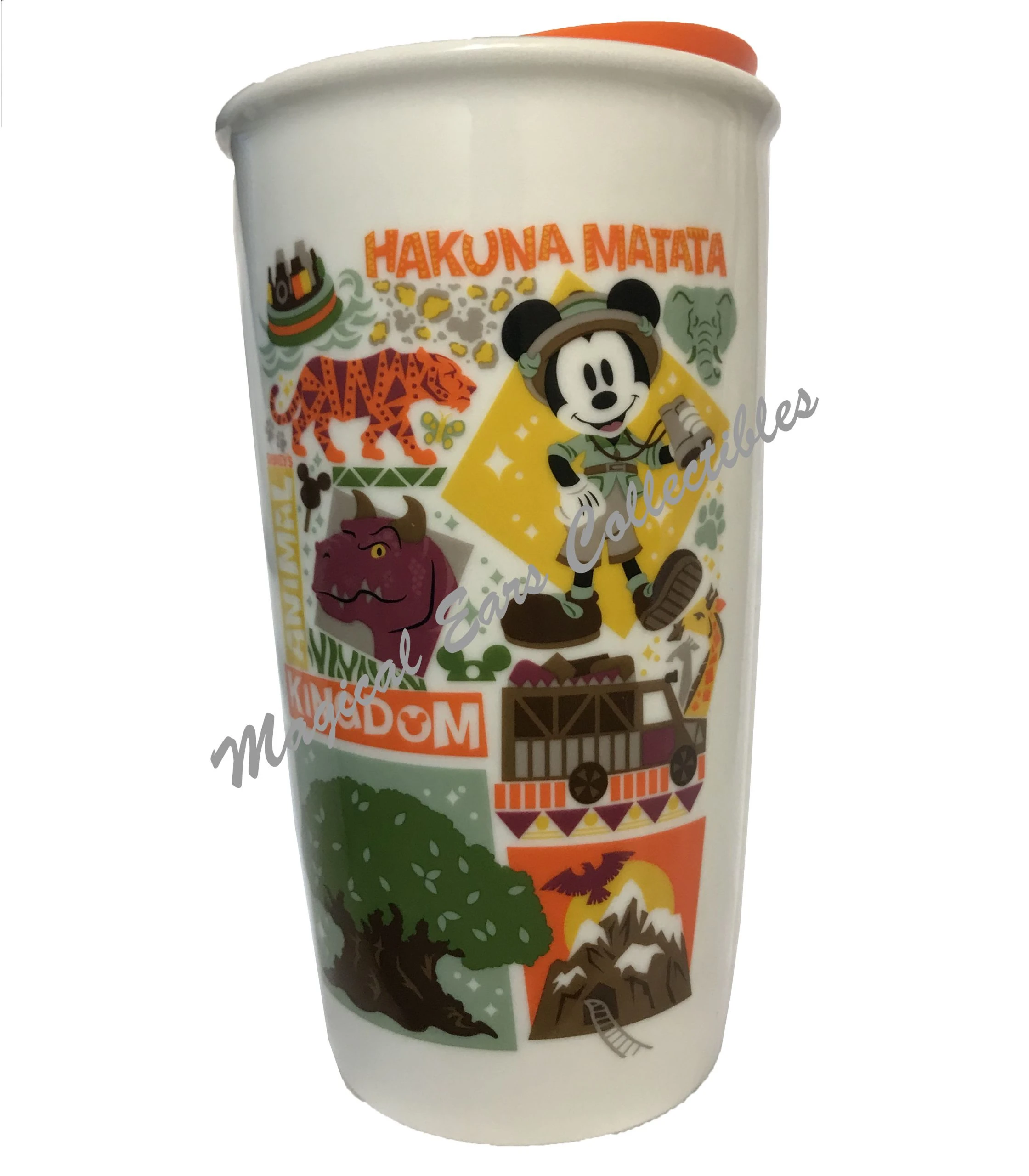 Disney Travel Tumbler - Starbucks - Animal Kingdom Park Icons 1 Disney Travel Tumbler - Starbucks - Animal Kingdom Park Icons