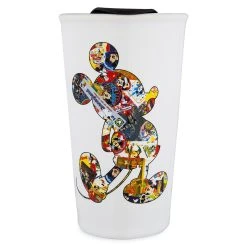 Disney Travel Tumbler - Mickey Mouse Through The Years - Ceramic