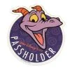 Disney Magnet - Figment - Walt Disney World - Passholder