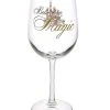 Disney Wine Glass - Believe In Magic - Castle