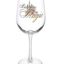Disney Wine Glass - Believe In Magic - Castle