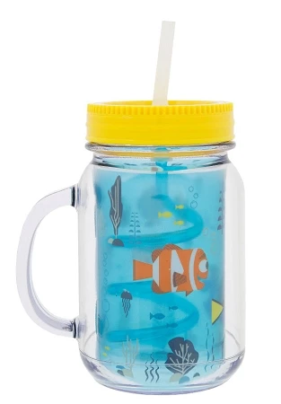 Disney Tumbler With Straw - Dory Mason Jar 1 Disney Tumbler With Straw - Dory Mason Jar
