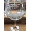 Disney Goblet Wine Glass - Epcot World Showcase - Etched