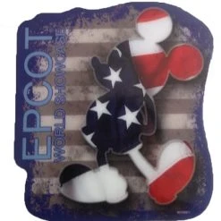 Disney Magnet - Mickey Mouse USA - Epcot World Show Case