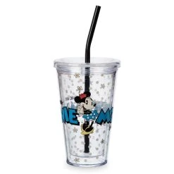 Disney Tumbler With Straw - Minnie Mouse - One And Only