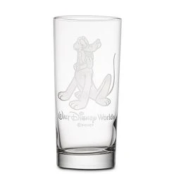 Disney Arribas Glass Tumbler - Pluto - Personalizable