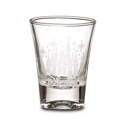 Disney Shot Glass - Etched Cinderella Castle