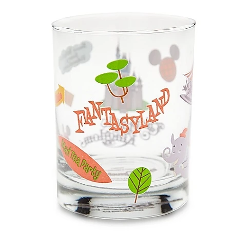 Disney Glass - Walt Disney World Fantasyland By Shag 1 Disney Glass - Walt Disney World Fantasyland By Shag