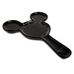 Disney Spoon Rest - Gourmet Mickey Mouse Icon - Black