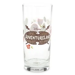 Disney Glass Tumbler - Adventureland - Enchanted Tiki Room - Tall
