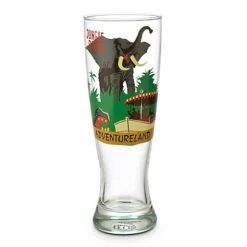 Disney Pilsner Glass - Jungle Cruise - Attraction Poster