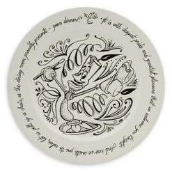 Disney Dinner Plate - Be Our Guest - Lumiere - 11"