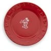 Disney Dinner Plate - Gourmet Mickey Mouse - Red/White
