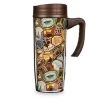 Disney Travel Tumbler - Disney Parks Icons - Brown