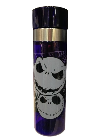Disney Water Bottle - Jack Skellington - Jack Faces - Purple 1 Disney Water Bottle - Jack Skellington - Jack Faces - Purple