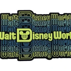 Disney Magnet - Walt Disney World Logo - Rubber