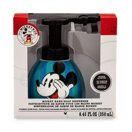 Disney Hand Soap Dispenser - Mickey Mouse - Mickey & Co. 1 Disney Hand Soap Dispenser - Mickey Mouse - Mickey & Co.