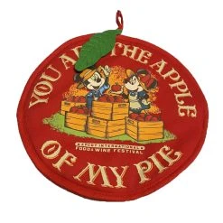 Disney Pot Holder - 2021 Epcot Food & Wine - Apple Orchard
