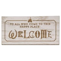 Disney Magnet - Welcome - To All Who Come To This Happy Place