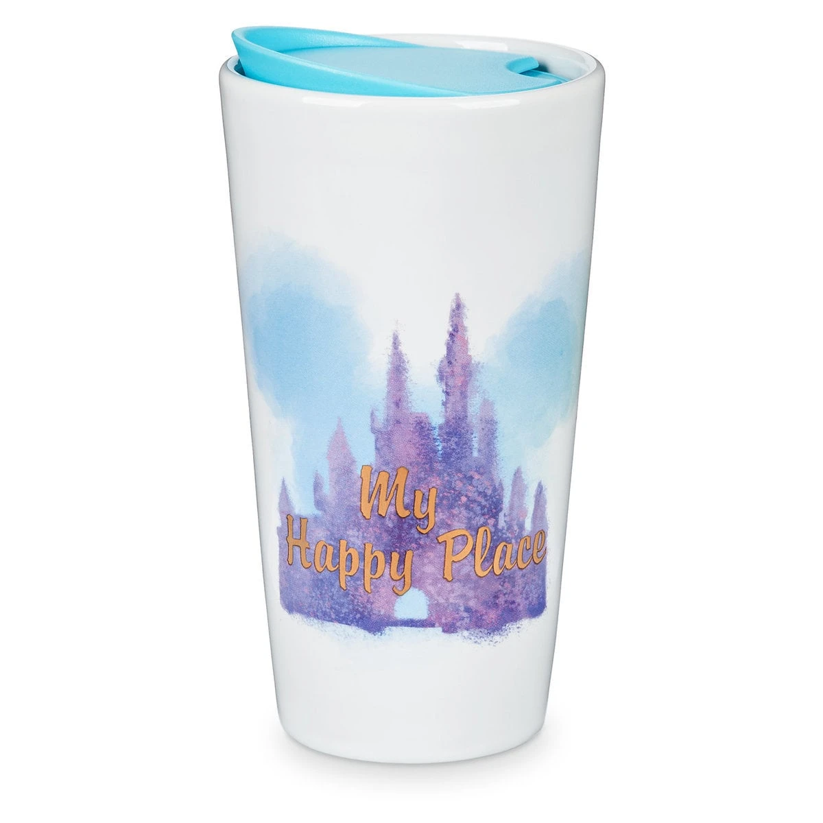 Disney Travel Tumbler - Fantasyland Castle - My Happy Place 1 Disney Travel Tumbler - Fantasyland Castle - My Happy Place