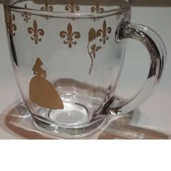 Disney Glass Mug - Beauty And The Beast - Be Our Guest