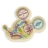 Disney Appetizer Plate - Parks Passport - Mickey Mouse Shaped