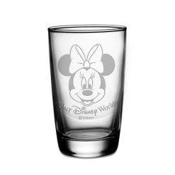 Disney Arribas Juice Glass - Minnie Mouse - Personalizable