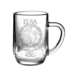 Disney Arribas Glass Mug - Elsa - Personalizable