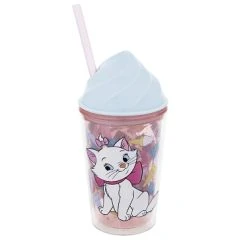 Disney Tumbler With Straw - Marie Cat - Aristocats