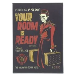 Disney Magnet - Hollywood Tower Hotel Bellhop
