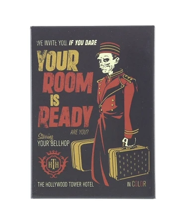 Disney Magnet - Hollywood Tower Hotel Bellhop 1 Disney Magnet - Hollywood Tower Hotel Bellhop