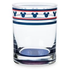 Disney Glass Tumbler - Mickey Mouse Americana - Short