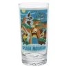 Disney Tumbler Glass - Attraction Poster - Splash Mountain