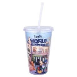 Disney Tumbler With Straw - Epcot World Showcase Paris - Marie