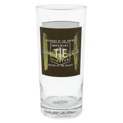 Disney Glass Tumbler - Imperial TIE Fighter - Star Wars