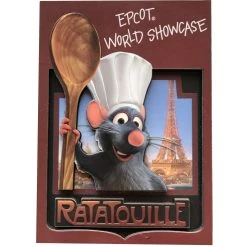Disney Magnet - 2018 Epcot Food And Wine Festival - Remy
