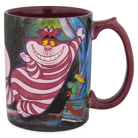 Disney Coffee Mug - Cheshire Cat - Alice In Wonderland 1 Disney Coffee Mug - Cheshire Cat - Alice In Wonderland