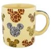 Disney Coffee Mug - Mickey Mouse Icon Animal Print