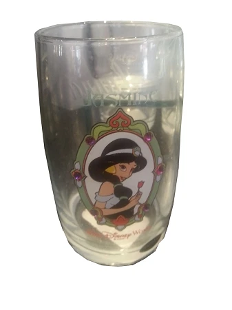 Disney Arribas Juice Glass - Jasmine - Jeweled 1 Disney Arribas Juice Glass - Jasmine - Jeweled