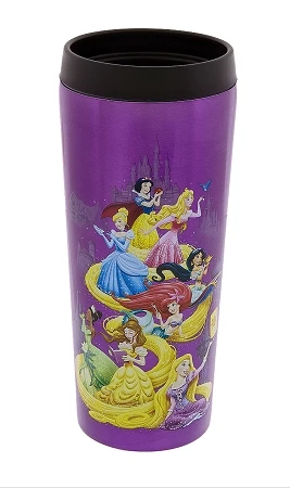 Disney Travel Tumbler - Disney Princesses - Stainless Steel 1 Disney Travel Tumbler - Disney Princesses - Stainless Steel