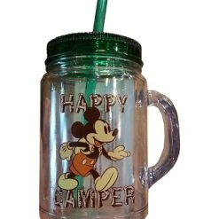 Disney Tumbler With Straw - Fort Wilderness Resort & Campground