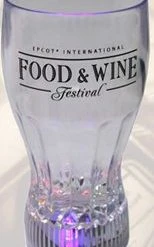 Disney Light Up Tumbler - Epcot Food And Wine Festival - 2012