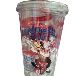 Disney Tumbler With Straw - Boardwalk Resort - Goofy