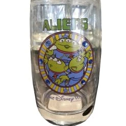 Disney Arribas Juice Glass - Aliens - Jeweled