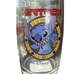 Disney Arribas Juice Glass - Stitch - Jeweled
