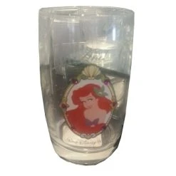 Disney Arribas Juice Glass - Ariel - Jeweled