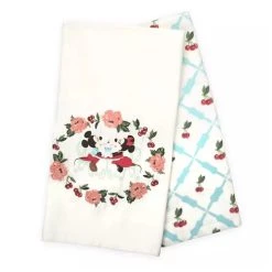 Disney Kitchen Towel Set - Mickey And Minnie Mouse Retro