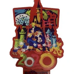 Disney Magnet - 2020 Mickey Mouse And Friends - Plastic
